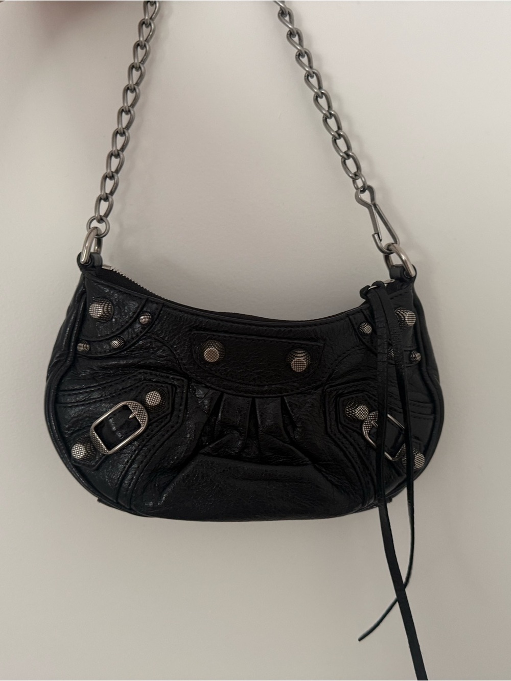Black Balenciaga Le Cagole XS Shoulder Bag
